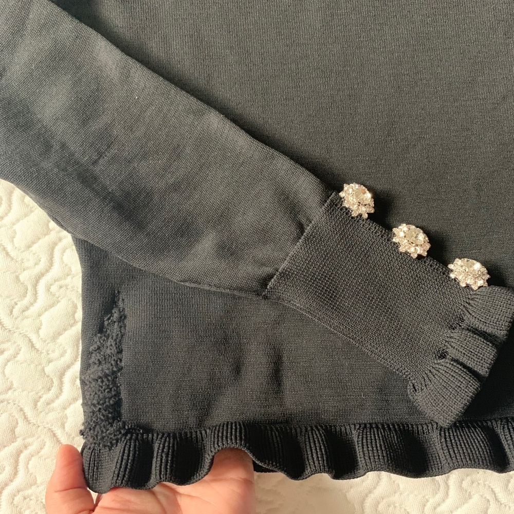 🖤Zara Jewel button sweater 🖤 - Picture 3 of 5